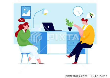 Business Activities Illustration concept. Flat illustration isolated on white background Business Activities Illustration concept. Flat illustration isolated on white background 121215044
