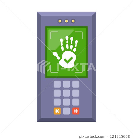 Handprint login. Place your hand on the screen. Handprint login. Place your hand on the screen. 121215668