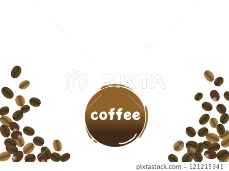 Cute coffee bean illustration Cute coffee bean illustration 121215941