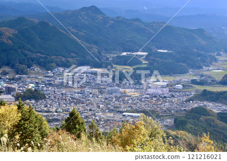 View from Torimiyama Observatory, Torimiyama Park (Uda City, Nara Prefecture) View from Torimiyama Observatory, Torimiyama Park (Uda City, Nara Prefecture) 121216021