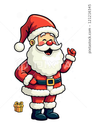 Jolly Santa Claus Illustration Jolly Santa Claus Illustration 121216345