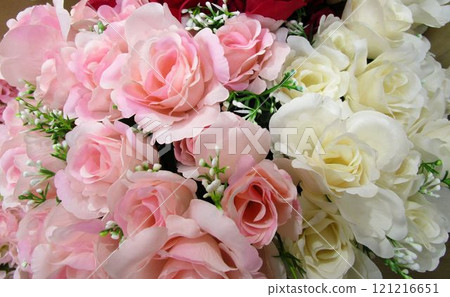 多彩人造花花束 多彩人造花花束 121216651