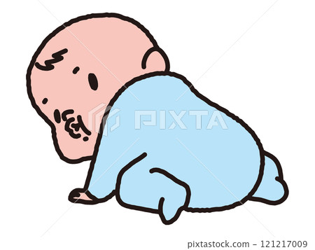 Baby looking towards you 121217009