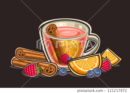Vector logo for Fruit Tea 121217872