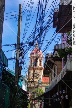 Santa Cruz Catholic Church in Thailand. 121217946
