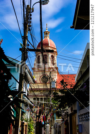 Santa Cruz Catholic Church in Thailand. 121217947