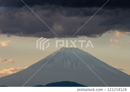 Mount Fuji as seen from Jogashima 121218126