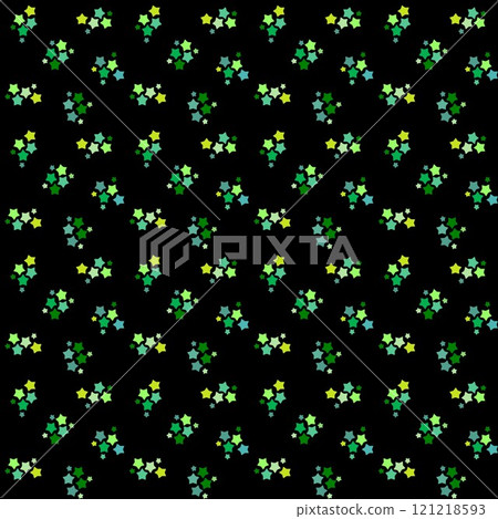 Small star pattern_black 121218593