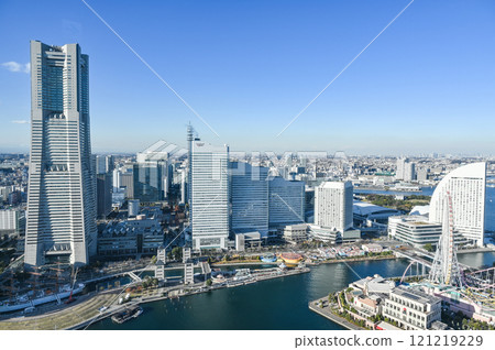 Yokohama Minato Mirai city image Yokohama Minato Mirai city image 121219229