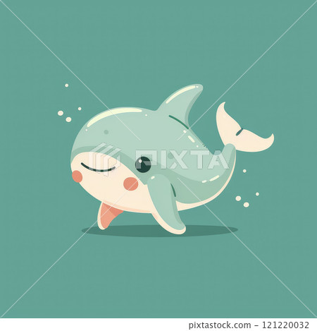 Cute dolphin. Baby character illustration Cute dolphin. Baby character illustration 121220032