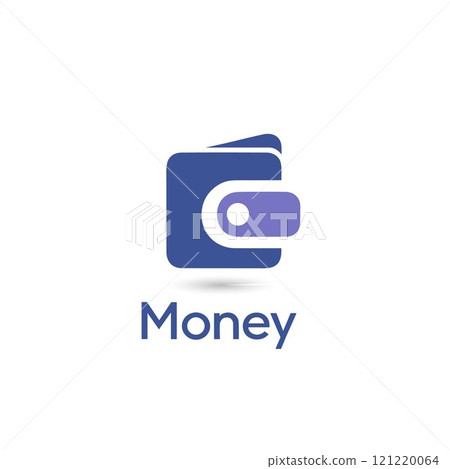 wallet logo. money logo vector. finance icon wallet logo. money logo vector. finance icon 121220064