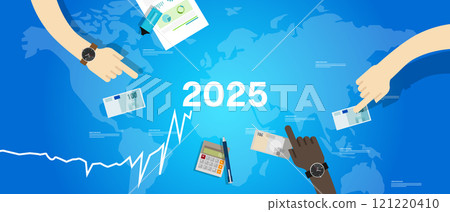 economic recovery forecast in new year of 2025 market uptrend positive sentiment in money forex exchange market growth 121220410