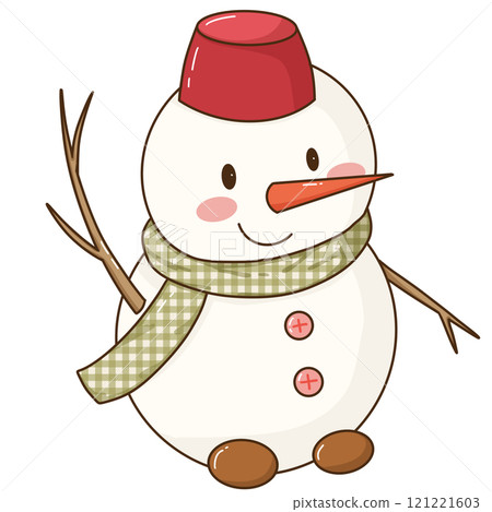 cute Xmas snowman cute Xmas snowman 121221603