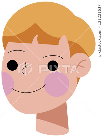 Male and Female Avatar Flat Illustration Male and Female Avatar Flat Illustration 121221637