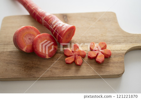 新年蔬菜金時胡蘿蔔裝飾切 新年蔬菜金時胡蘿蔔裝飾切 121221870