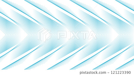 Abstract blue linear arrows geometric tech background 121223390