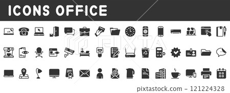 Simple vector icon on a theme workspace Simple vector icon on a theme workspace 121224328