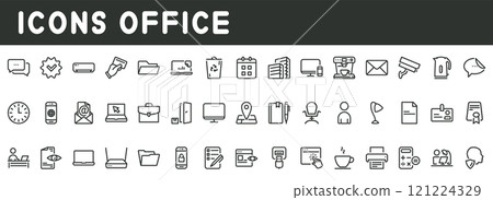 Simple vector icon on a theme workspace 121224329