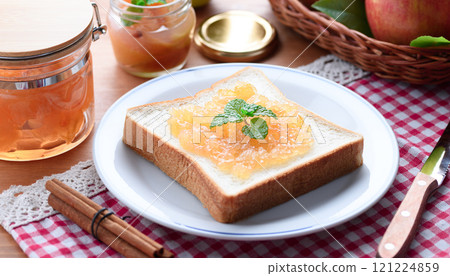 蘋果醬吐司 蘋果醬吐司 121224859