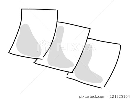 Rough hand-drawn line drawings for documents/flyers 121225104