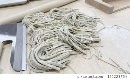 蕎麥麵製作體驗：用蕎麥刀切蕎麥麵 121225764