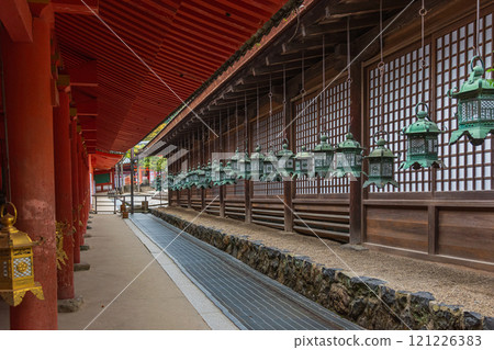 Kasuga Taisha Shrine - A UNESCO World Heritage Site, with a spectacular view of over 2,000 stone lanterns and 1,000 hanging lanterns Kasuga Taisha Shrine - A UNESCO World Heritage Site, with a spectacular view of over 2,000 stone lanterns and 1,000 hanging lanterns 121226383