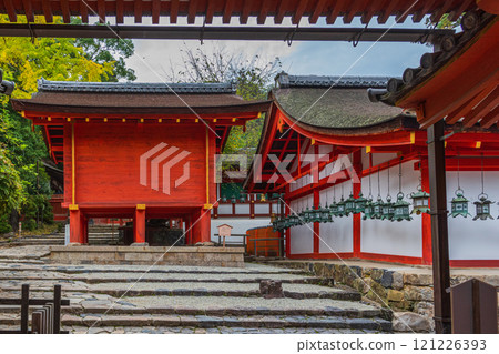 Kasuga Taisha Shrine - A UNESCO World Heritage Site, with a spectacular view of over 2,000 stone lanterns and 1,000 hanging lanterns 121226393