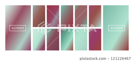 Mobile screen lock display collection of colorful backgrounds in trendy neon colors. Modern screen vector design for mobile app. Soft color abstract pastel holographic gradients. Swatches for design3. Mobile screen lock display collection of colorful backgrounds in trendy neon colors. Modern screen vector design for mobile app. Soft color abstract pastel holographic gradients. Swatches for design3. 121226467