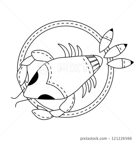 Zodiac horoscope. Cancer astrological icon symbol. Stylized star sign esoteric. Simple line vector illustration Zodiac horoscope. Cancer astrological icon symbol. Stylized star sign esoteric. Simple line vector illustration 121226566