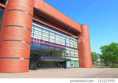 Scenery of Hokuto Cultural Hall, Nagano City, Nagano Prefecture Scenery of Hokuto Cultural Hall, Nagano City, Nagano Prefecture 121227455