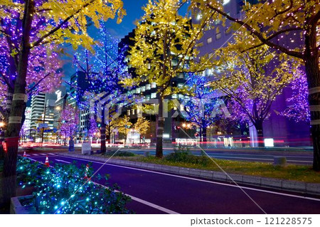 Midosuji Illumination 2024 121228575