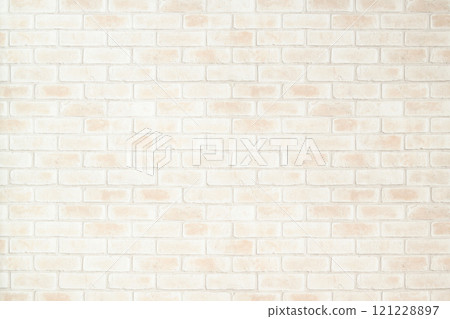 Warm color brick background material 121228897
