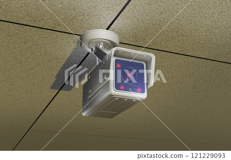 安全影像(安全攝影機/監視攝影機)3DCG 安全影像(安全攝影機/監視攝影機)3DCG 121229093