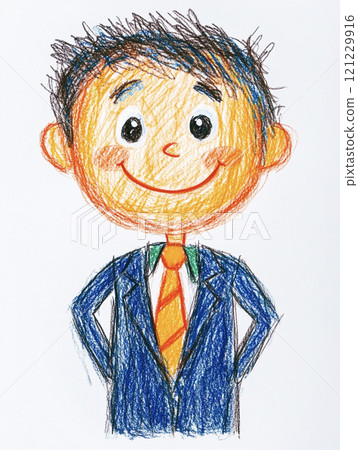 Dad's portrait AI image for Father's Day 121229916