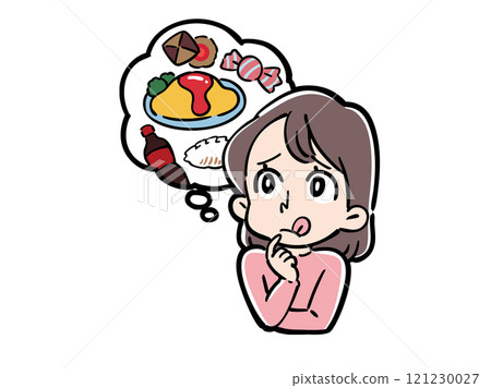 一個為了保持身材而節食的女人 121230027