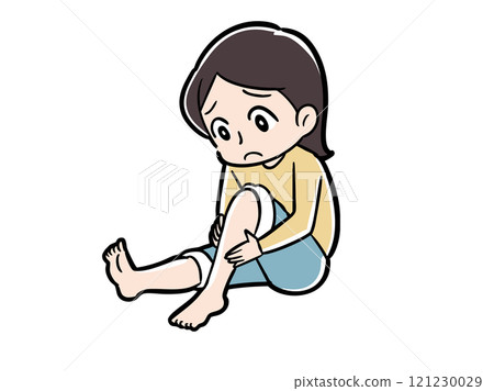 Women who are concerned about swelling in their legs 121230029