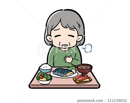 老婦人沒有食慾 121230032