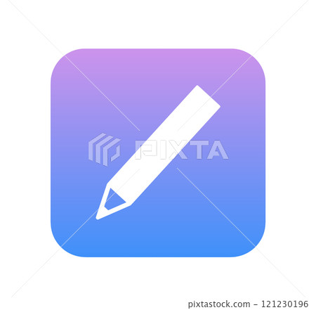 藍紫漸層 | 鉛筆標記 121230196