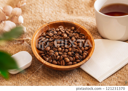 Coffee beans Ethiopia Coffee beans Ethiopia 121231370