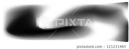 Gritty sand noise overlay, vintage grunge pattern on grainy background. Vector graphic with grunge texture, distressed black and white elements. Distressed patterns, halftone dots and speckle effects. 121231465