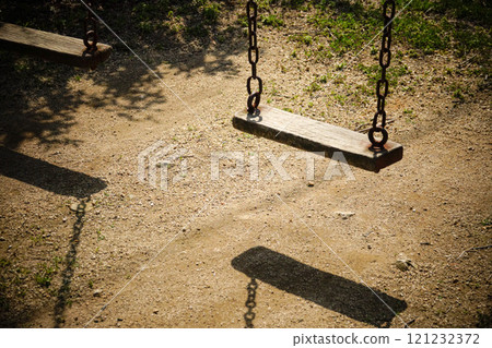 Nostalgic park swing Nostalgic park swing 121232372