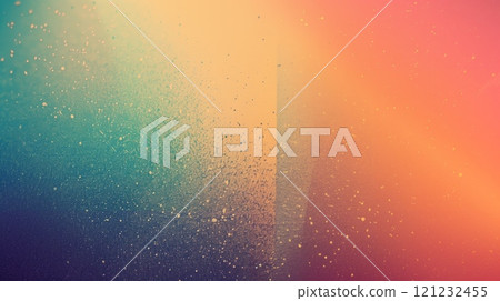 Colorful gradient background grainy texture blue green yellow pink hues artistic 121232455