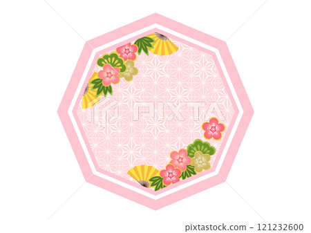 Japanese pattern background 121232600