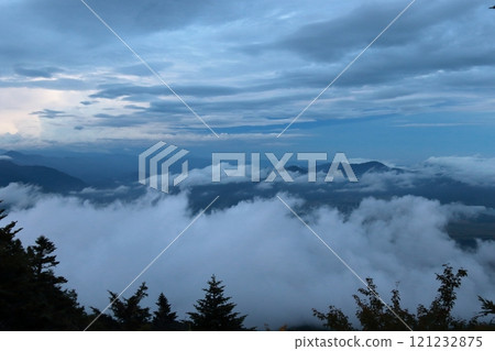 View from the 5th station of Mt. Fuji 121232875
