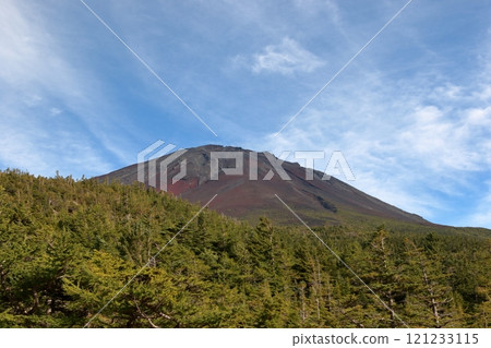 從富士山五合目眺望的景色 121233115