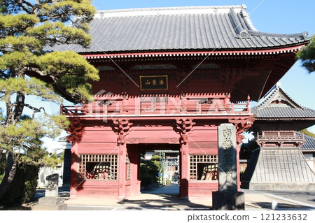 位於千葉縣市川市本行的“德願寺三門” 121233632