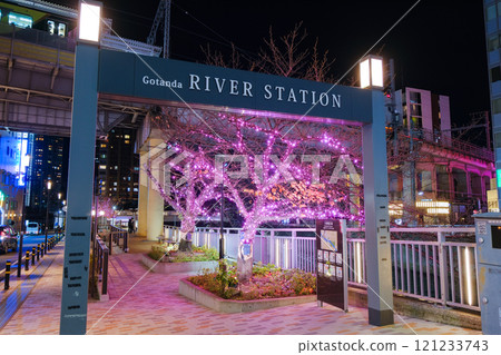 東京都品川區目黑川彩燈五反田地區 東京都品川區目黑川彩燈五反田地區 121233743