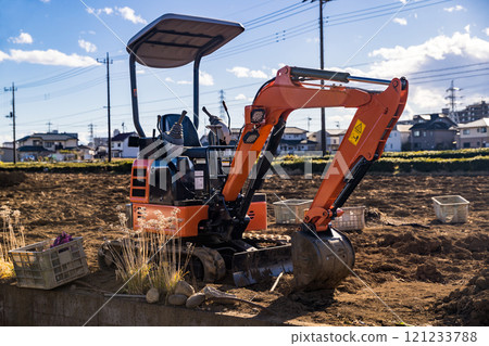 Agricultural heavy machinery mini excavator Agricultural heavy machinery mini excavator 121233788