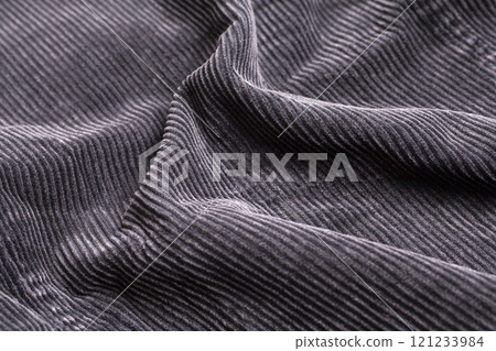 Black ribbed corduroy texture background Black ribbed corduroy texture background 121233984