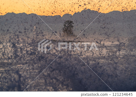 《富山縣》雨晴海岸的黎明,富山的壯麗景色 《富山縣》雨晴海岸的黎明,富山的壯麗景色 121234645